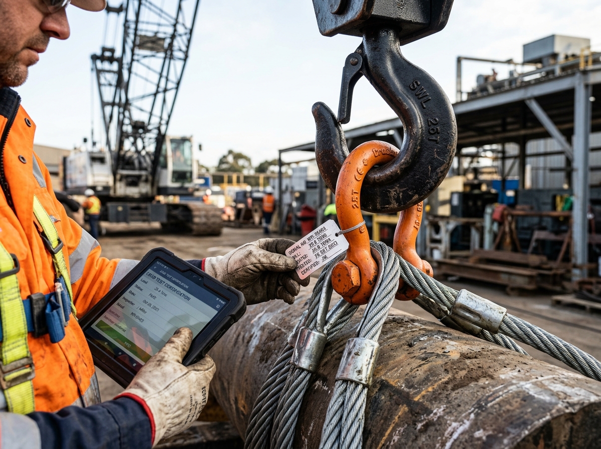 Lifting Gear Proof Load Testing